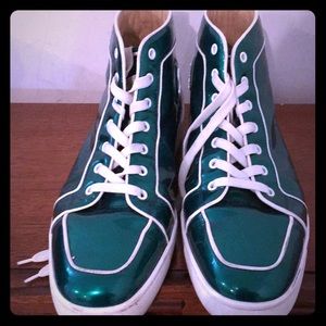 Christian Louboutin Green Sneakers